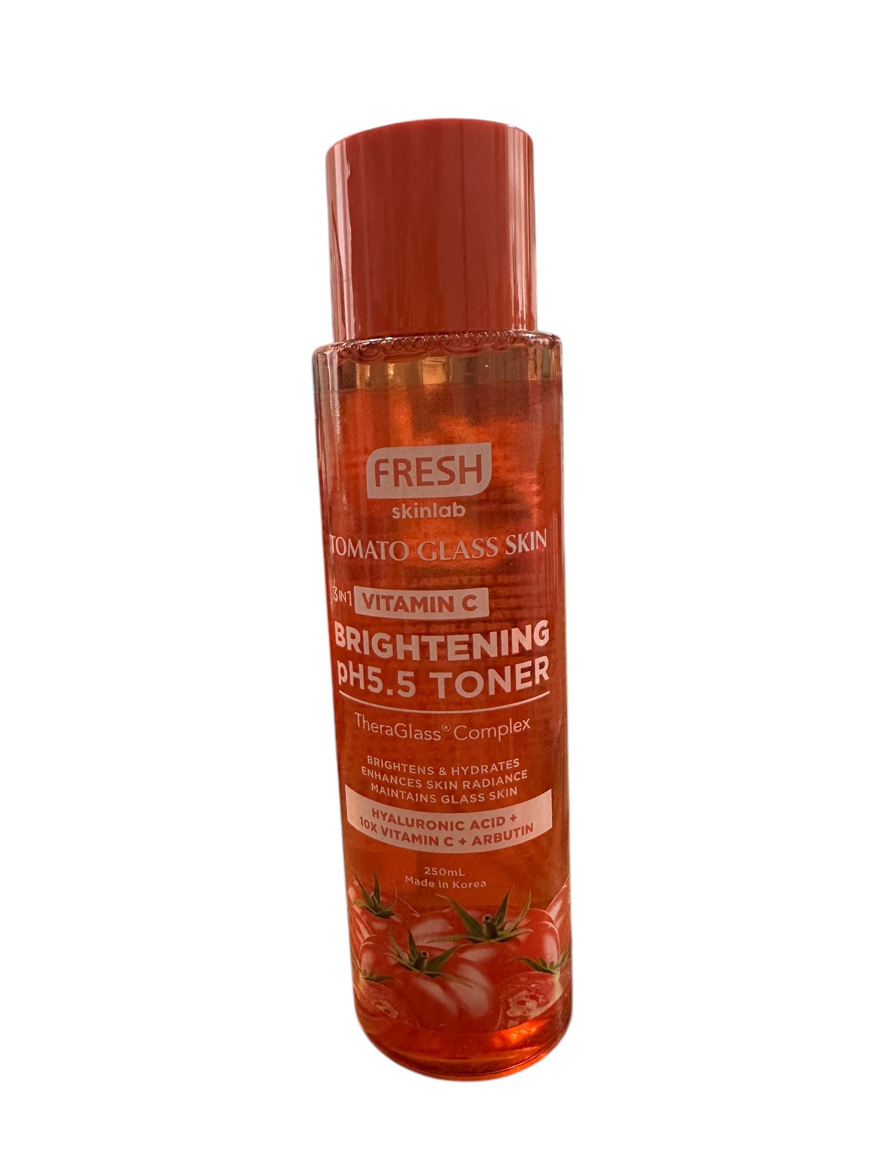 Fresh Skinlab Tomato Glass Skin 3in1 Brightening Brand Moisturizing Hydrating Comfort in variants-Debsline.co