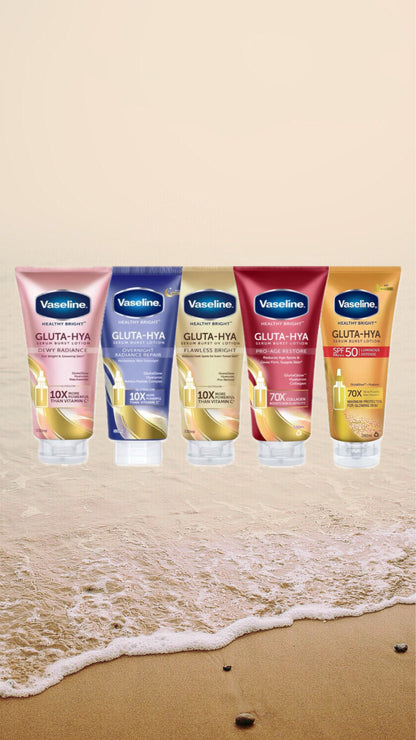 Authentic Vaseline Gluta-Hya Serum Lotion 330ml-Debsline.co