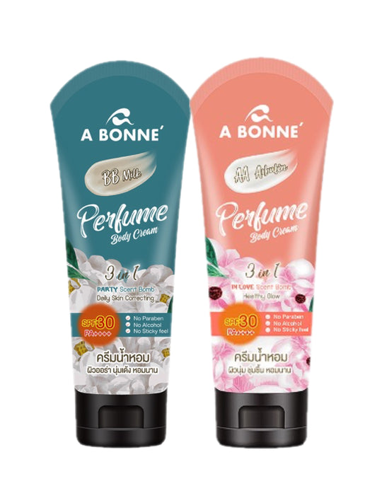 A Bonne Perfume Body Cream with SPF30 Lotions Whitening 200ml debsline.co