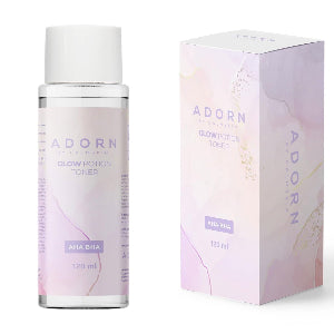 Adorn Glow Potion Toner AHA BHA 120ml - Debsline.co  - Toners 