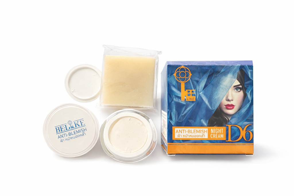 BE-LIKE Night Cream D6 | Niacinamide, Alpha-Arbutin & Hyaluronic Acid | 15g