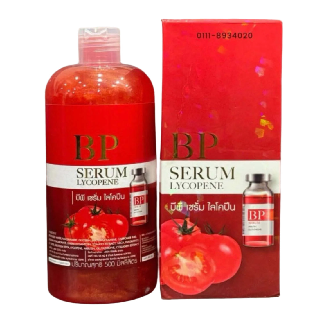 BP Serum Lycopene 500ml Thailand Body Serum Tomato Whitening Dark Spot Dilution Essence Body Cream debsline.co
