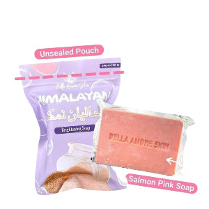 Bella Amore Himalayan Soap All-Natural Chemical-Free Exfoliator Glow Soothe Skin Calming Skin - Debsline.co  - Soap 