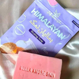 Bella Amore Himalayan Soap All-Natural Chemical-Free Exfoliator Glow Soothe Skin Calming Skin - Debsline.co  -  