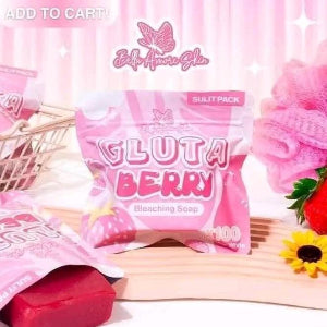 Bella Amore Skin Gluta Berry Bleaching Soap 50g Whitening Soap Body Care - Debsline.co  -  