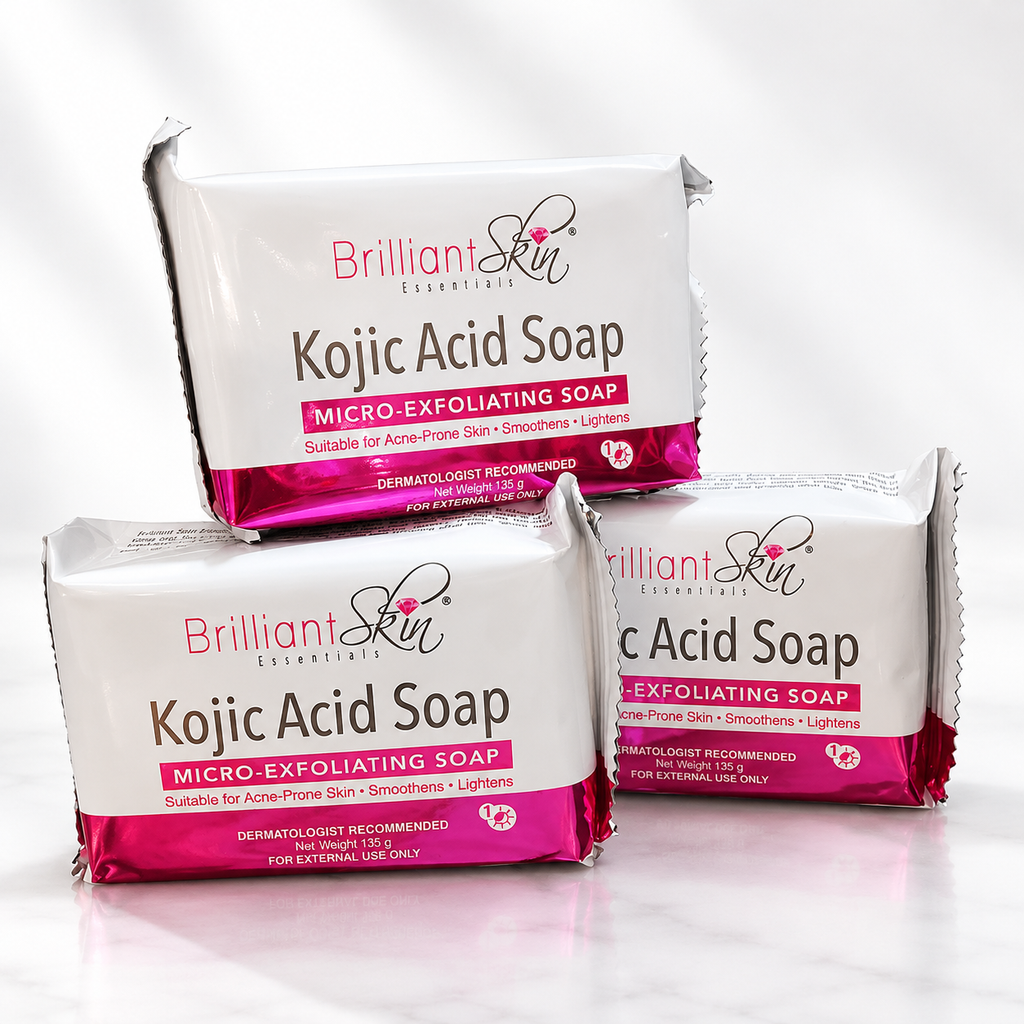 2x Brilliant Skin Essentials Kojisäureseife je 135g