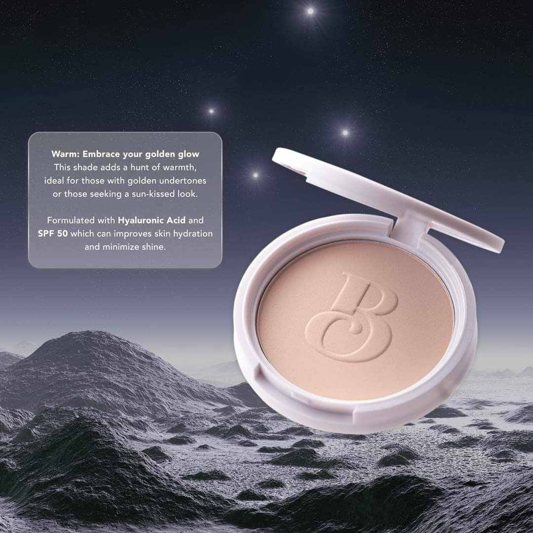 Brilliant Colours Hyper Hydra Pressed Powder SPF50 Warm - Debsline.co
