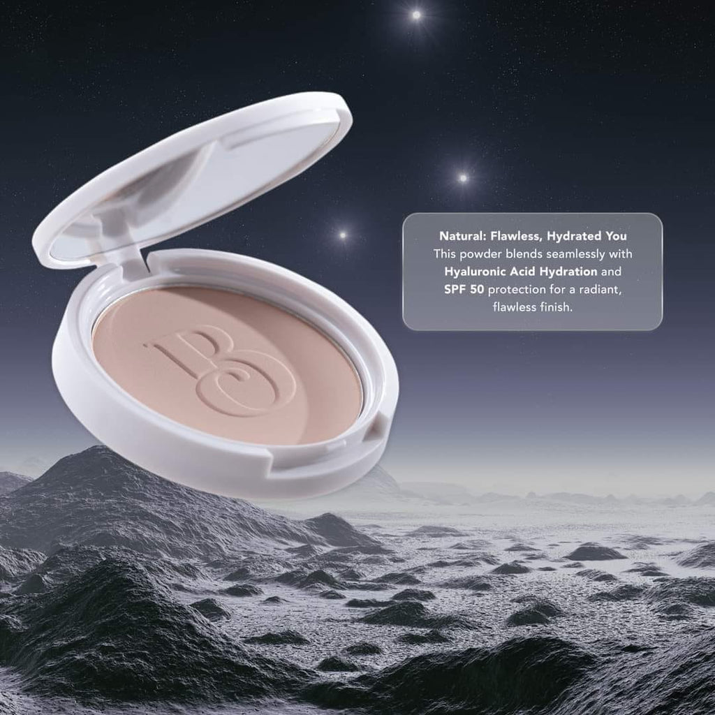 Brilliant Colours Hyper Hydra Pressed Powder SPF50 Infused with Hyaluronic Acid 7g natural debsline.co