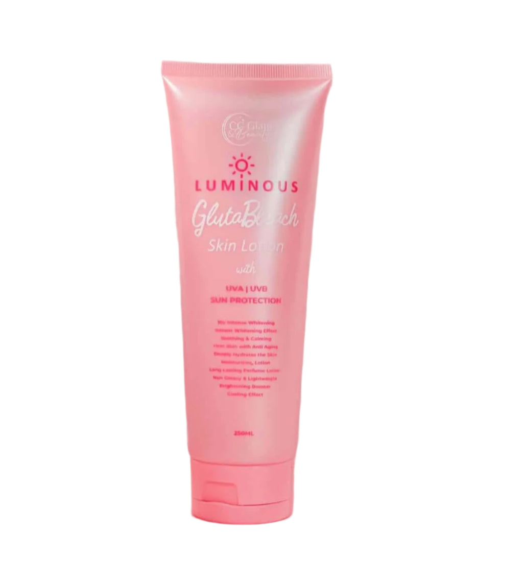 CC Glam & Beauty Luminous Gluta Bleach Skin Lotion 250ml debsline.co