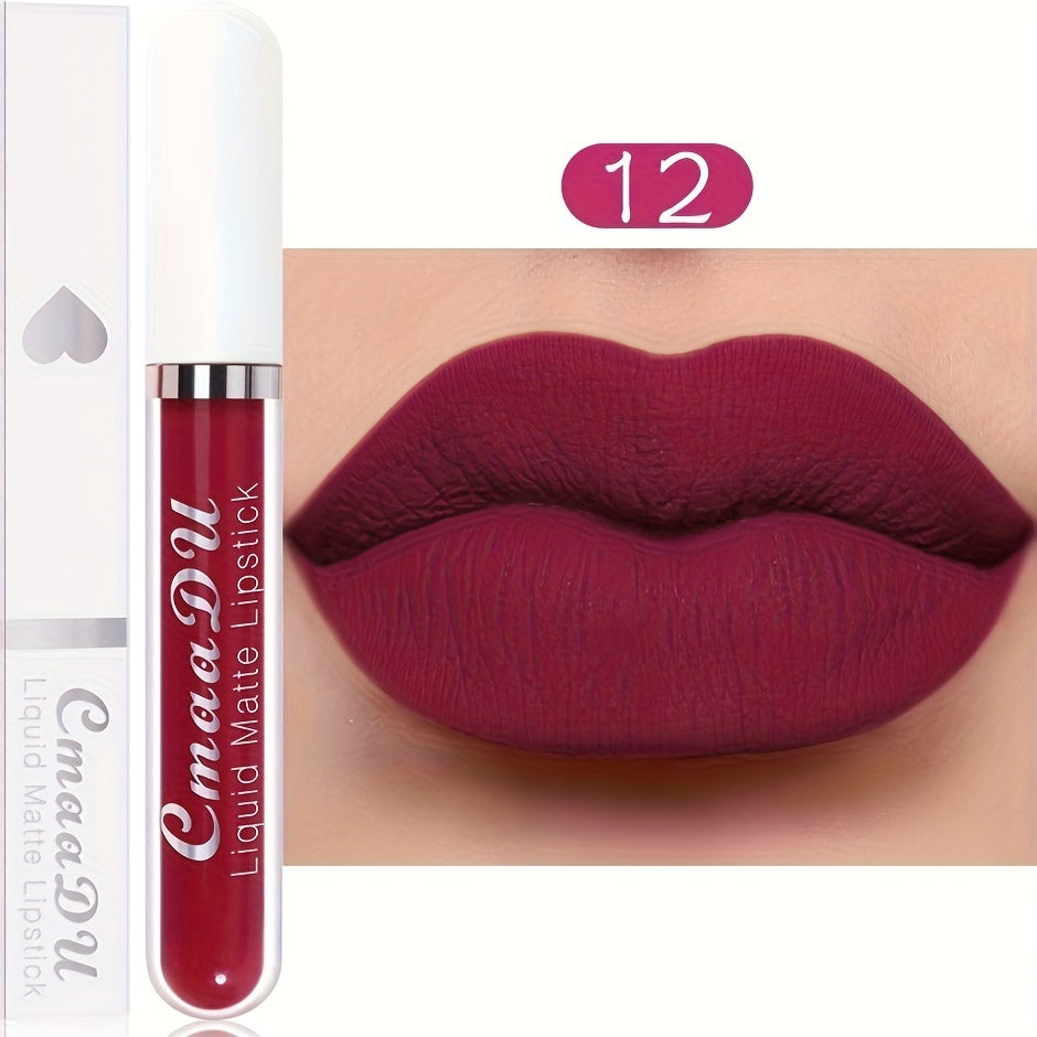 CMAADU Matte Liquid Lipstick-14