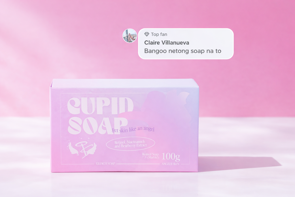 Angel Skin Cupid Soap 100g Radiance Gentle Bar Soap