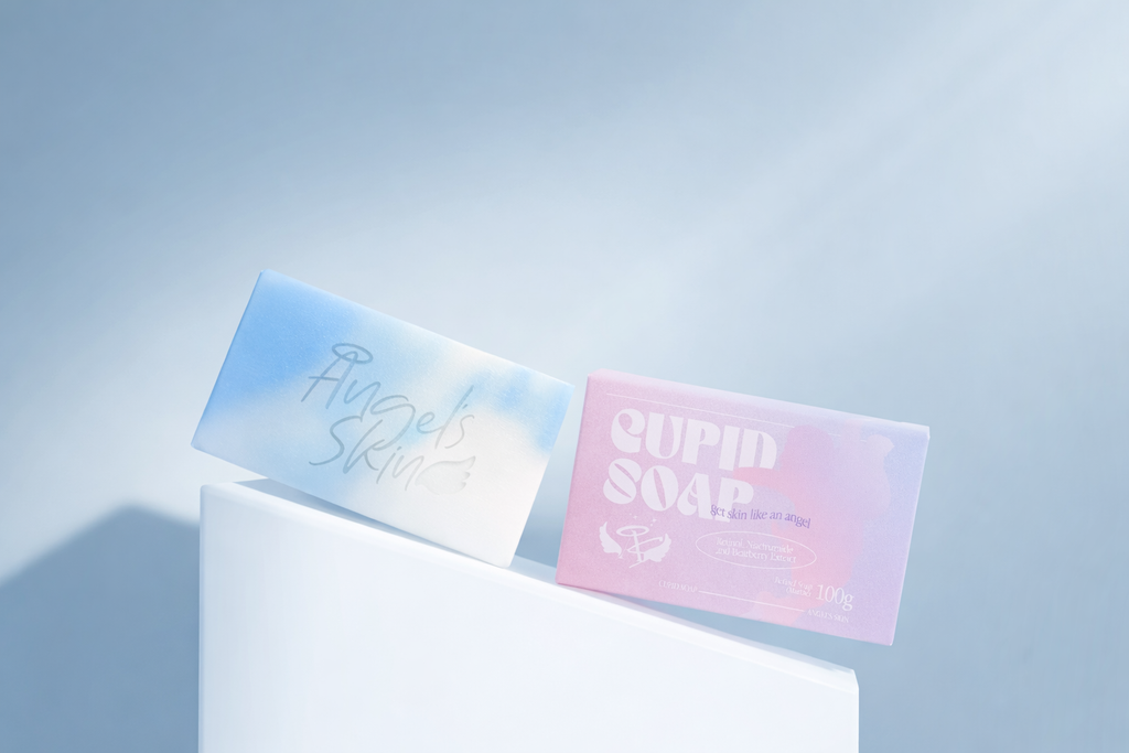 Angel Skin Cupid Soap 100g Radiance Gentle Bar Soap