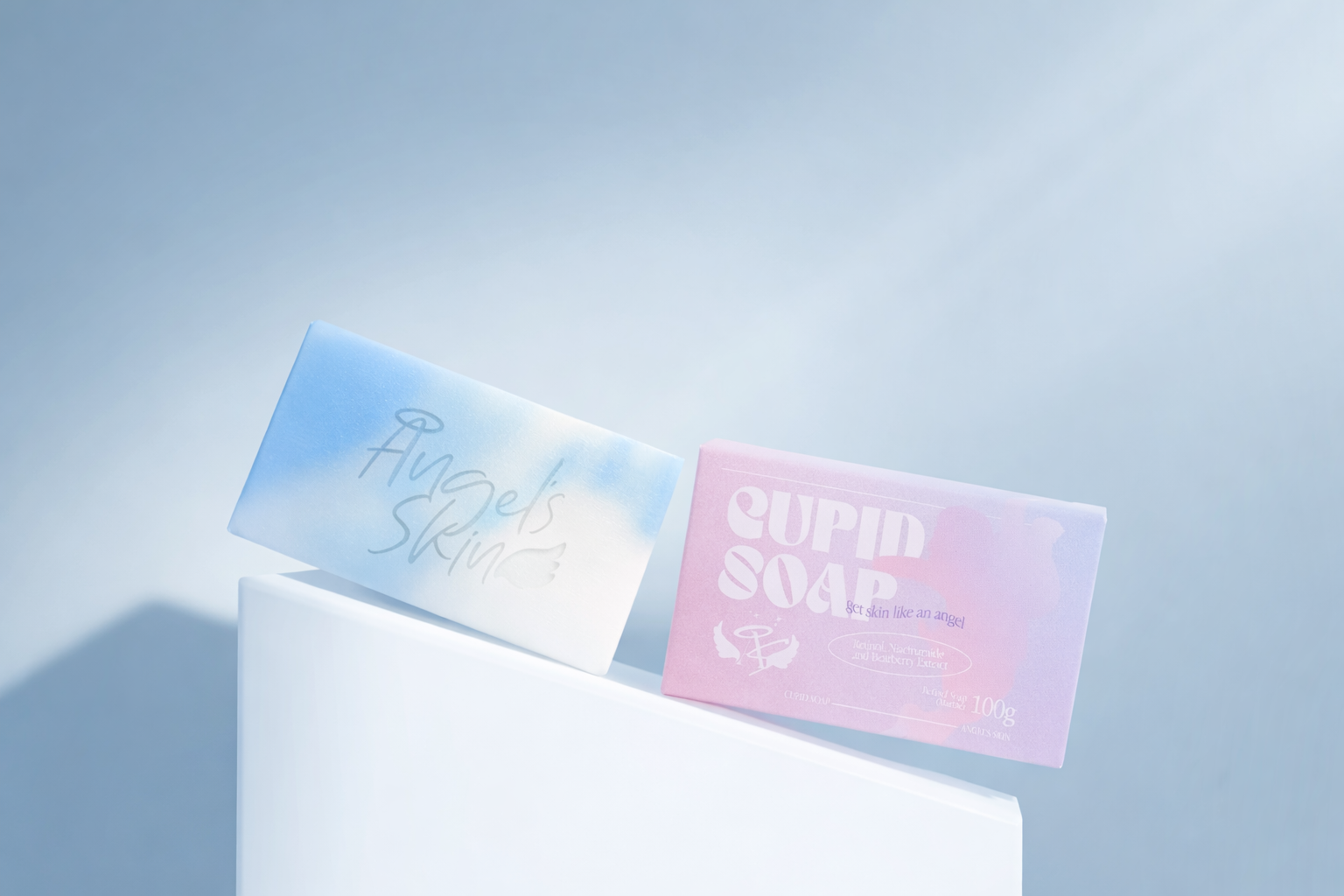 Angel Skin Cupid Soap 100g Radiance Gentle Bar Soap