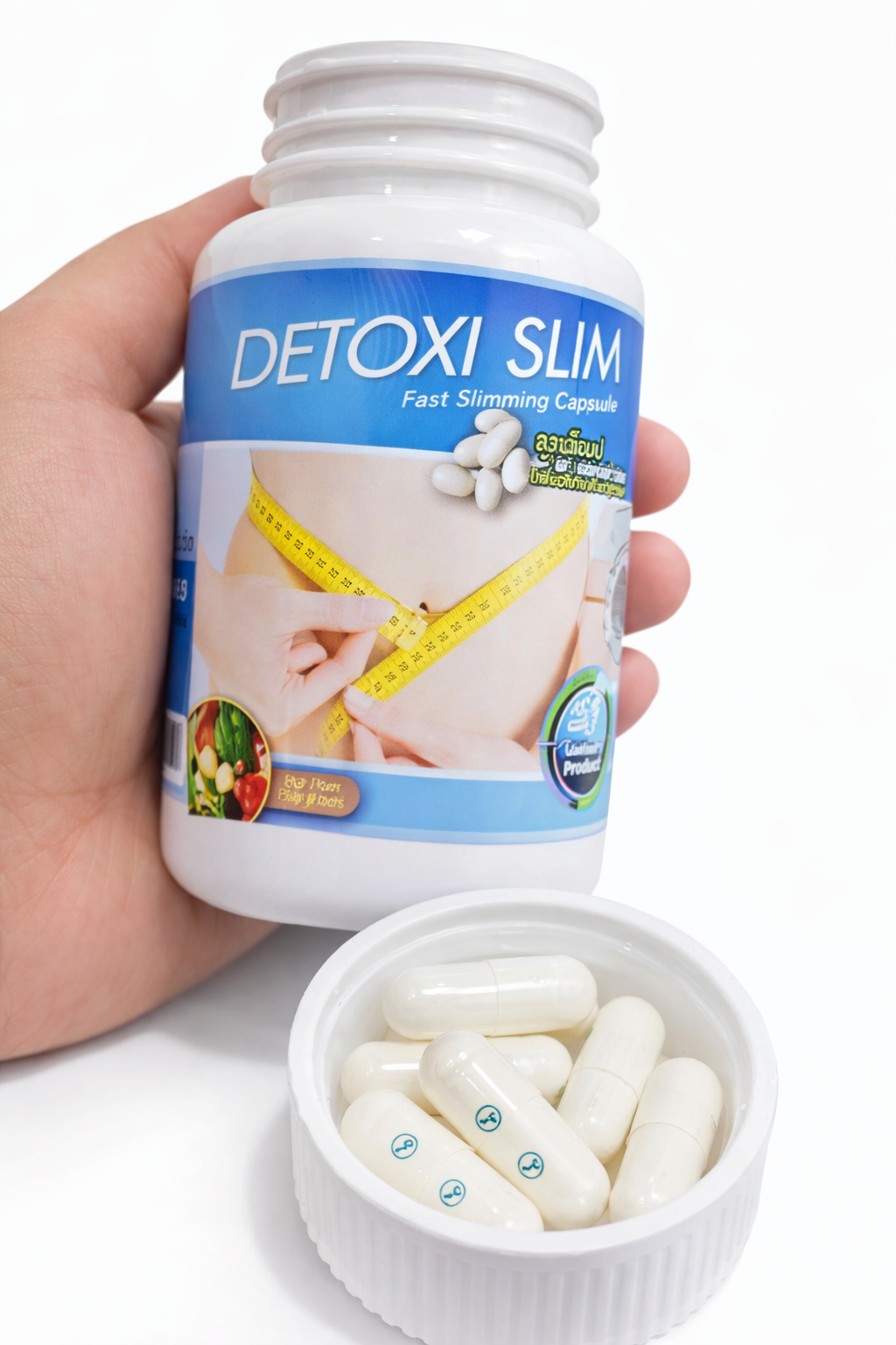 Detoxi Slim Fast Minceur 30 Gélules en Flacon