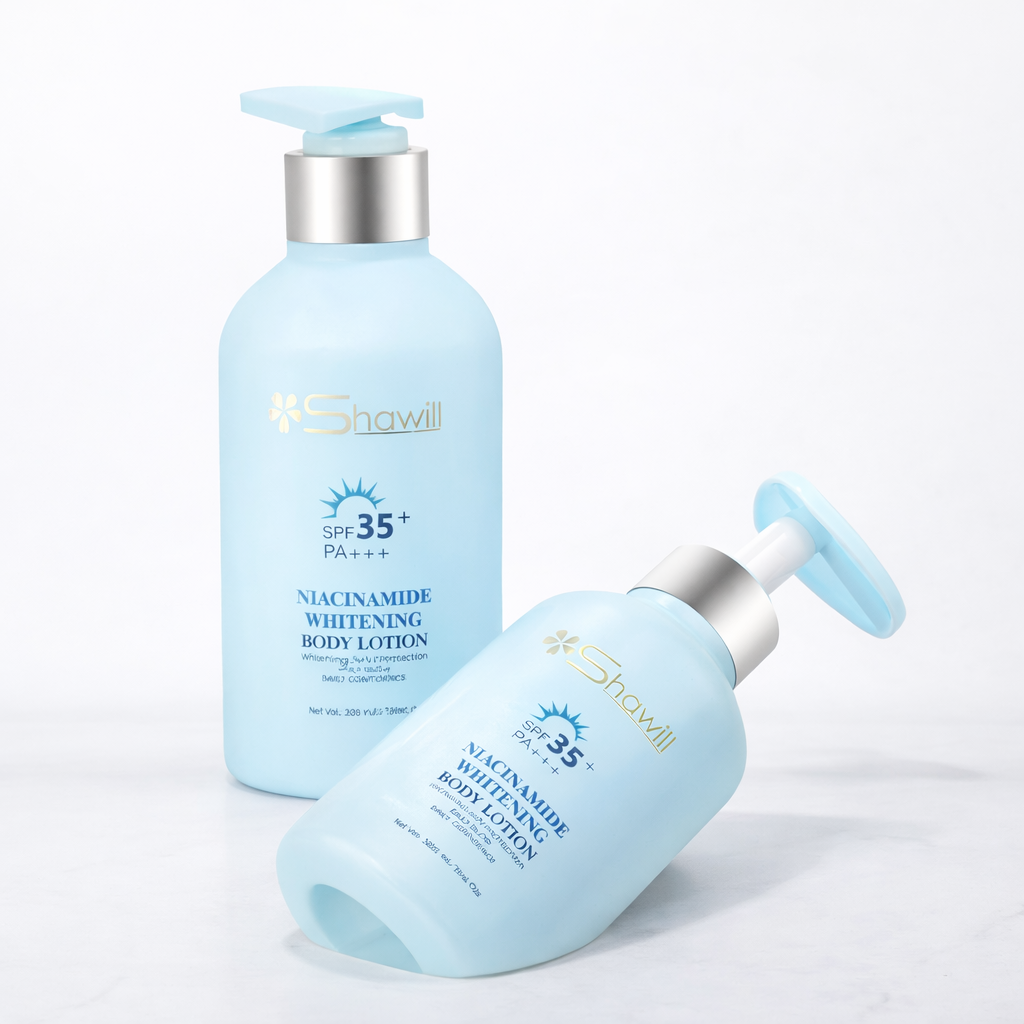 Shawill Make-up Sakura Niacinamide Whitening Body Lotion, jeweils 15–18 £