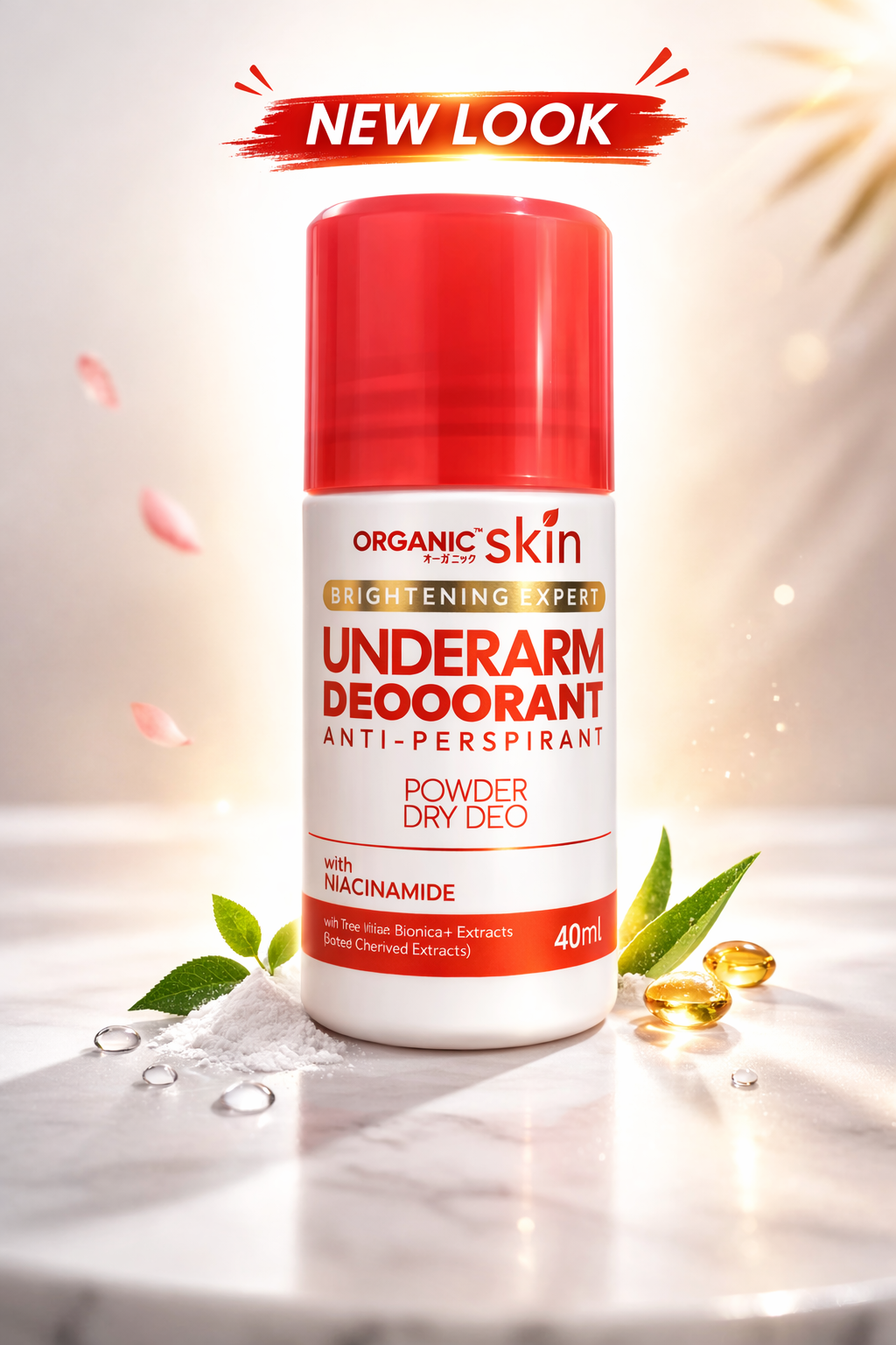 Organic Skin Radiance Care for Underarm & Intimate Areas
