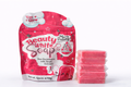 Packaging of Beauty White Soap with pink soap bars on a white background