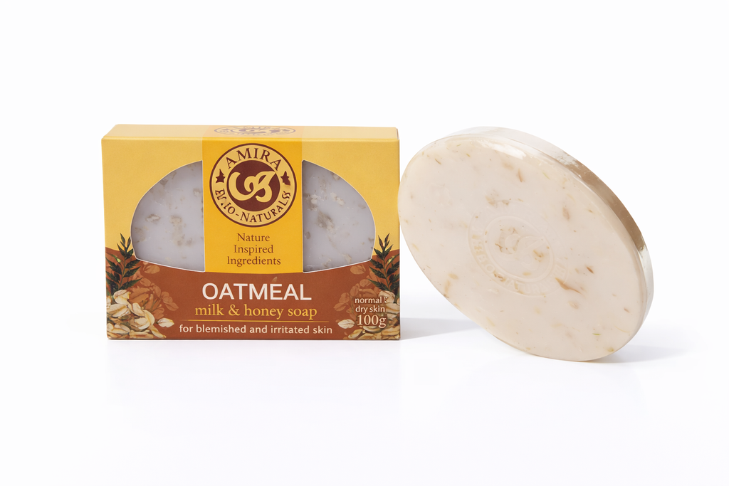 AMIRA Oatmeal Milk Honey Soap 100g