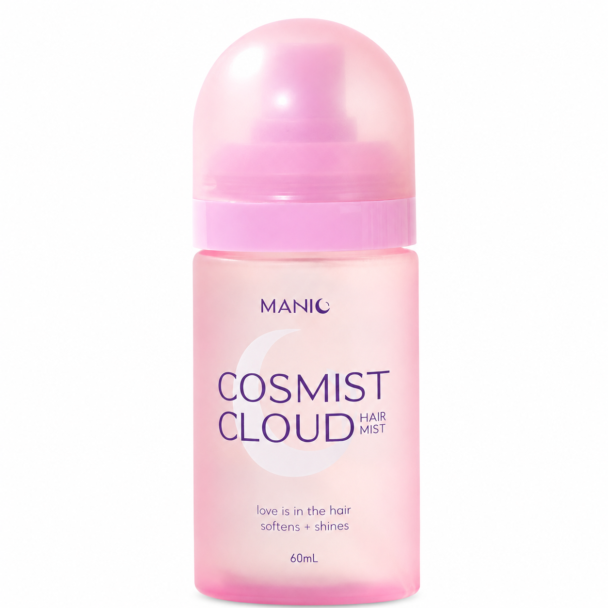 Manic Cosmist Love or Cloud Hair Mist Love is in The Air Softens + Shines 60ml Comfort Haircare Pack Blend
