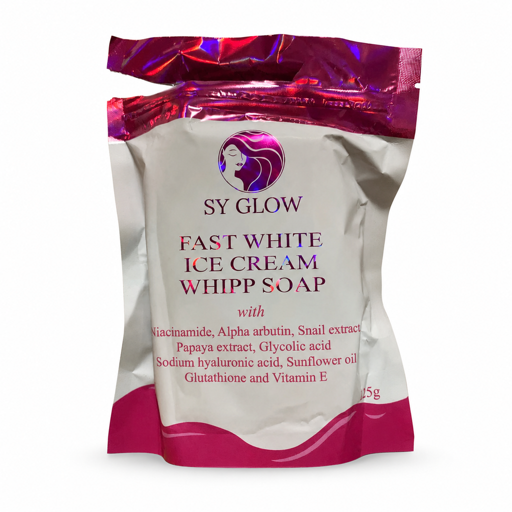 Savon Glace Sy Glow 125 g Réparateur de Peau Confort