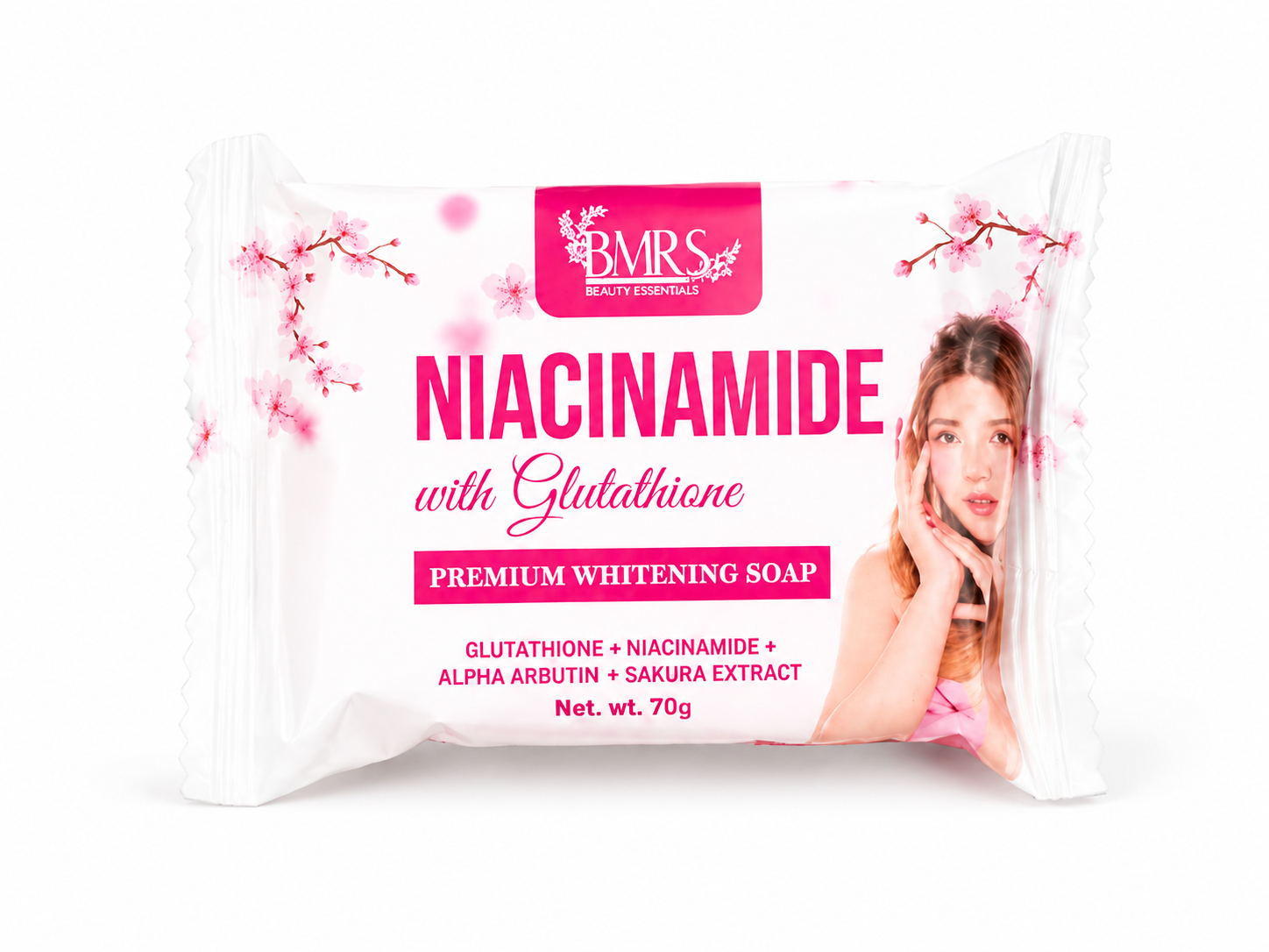 BMRS Niacinamide Radiance Soap 70g | Vitamin B3 Beauty Bar