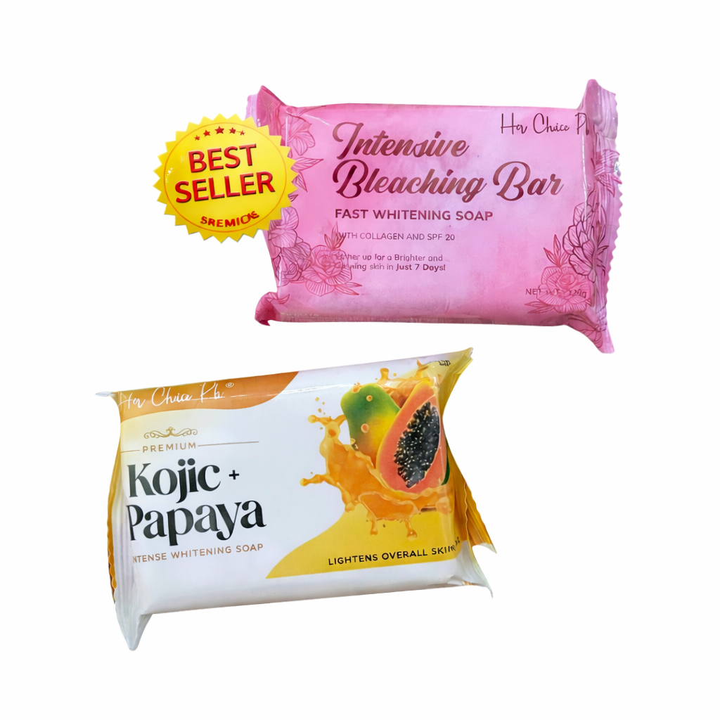 Her Choice PH Intensive Radiance Bar Soap 120g or Kojic Papaya 120g