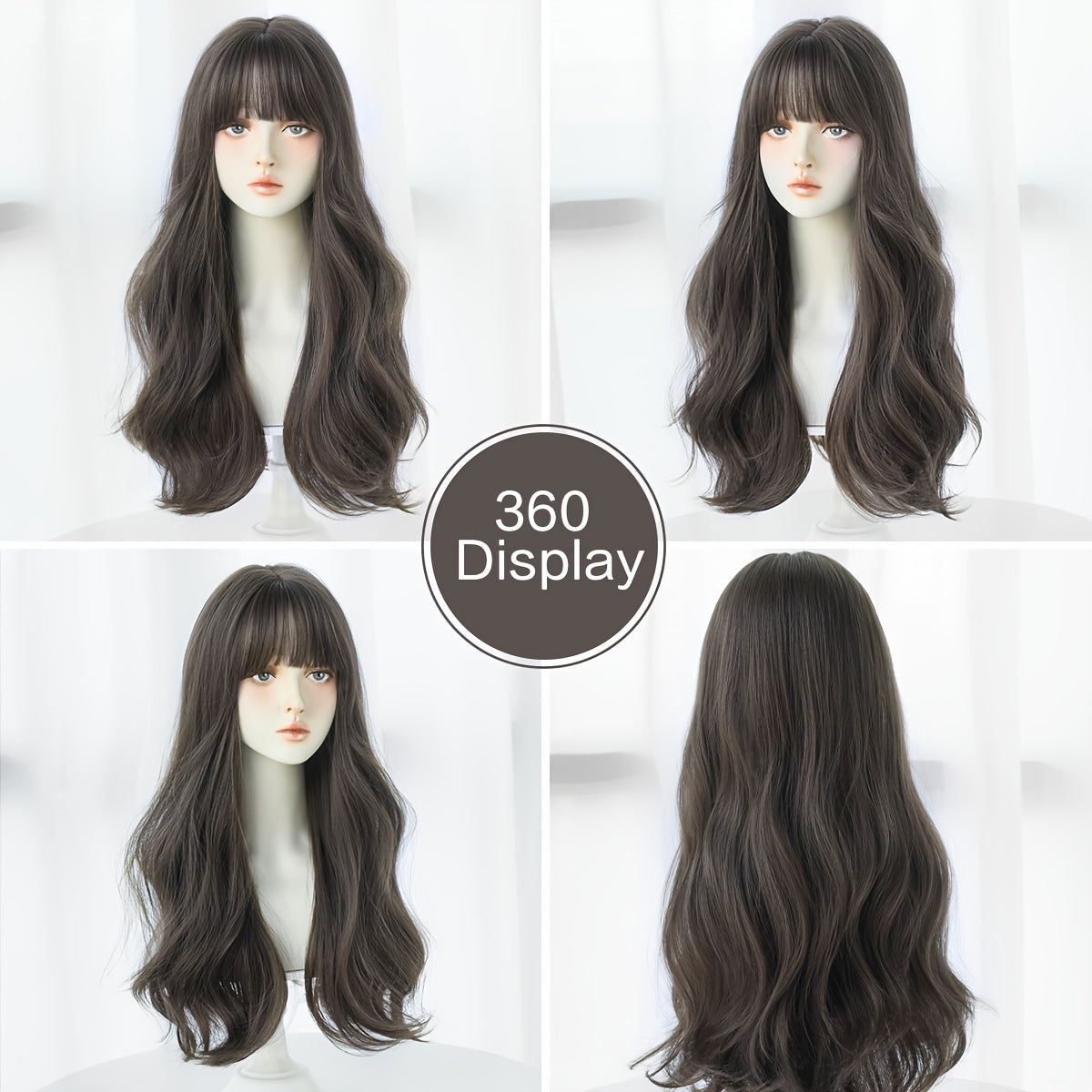 Chic Chocolate Long Curly Wig