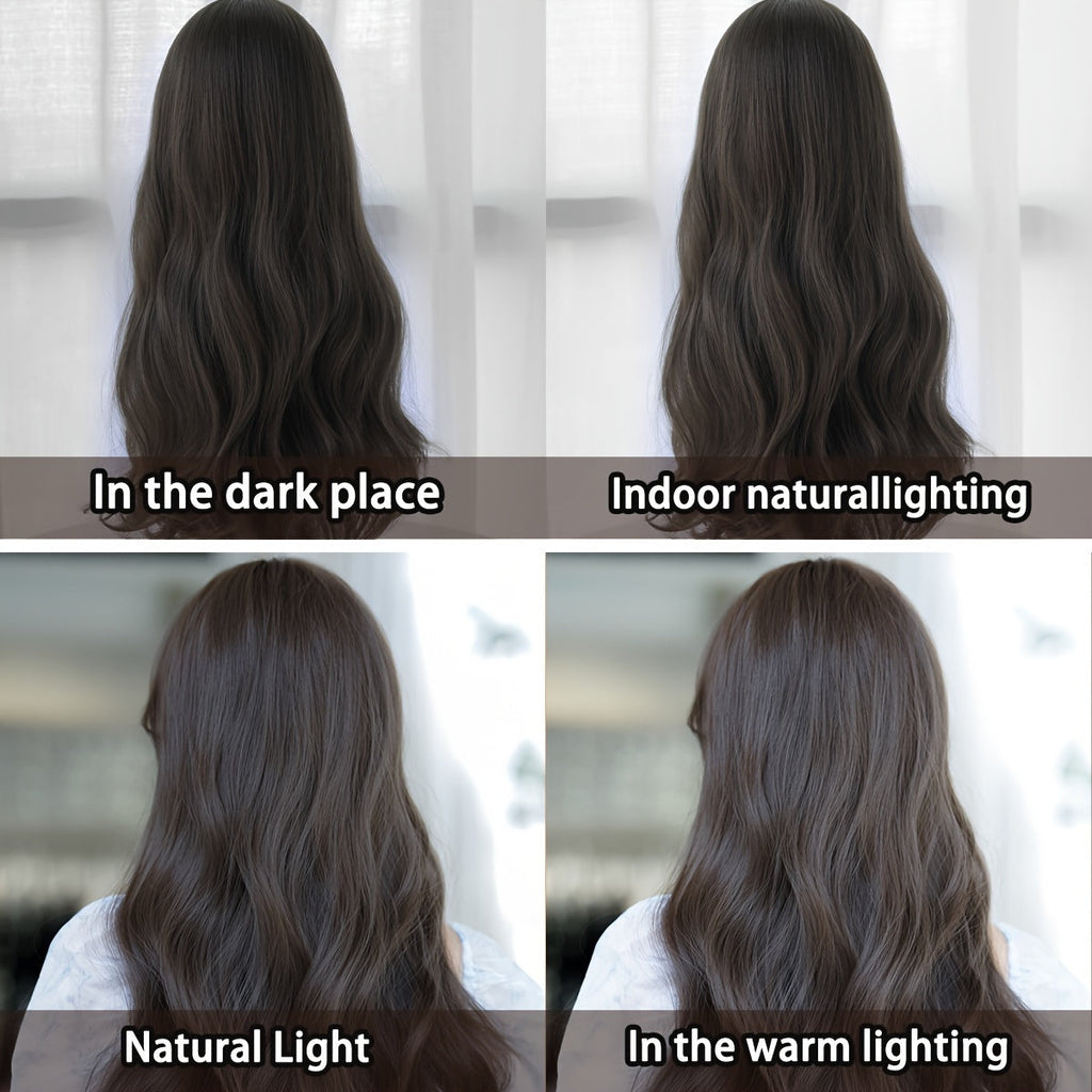 Chic Chocolate Long Curly Wig