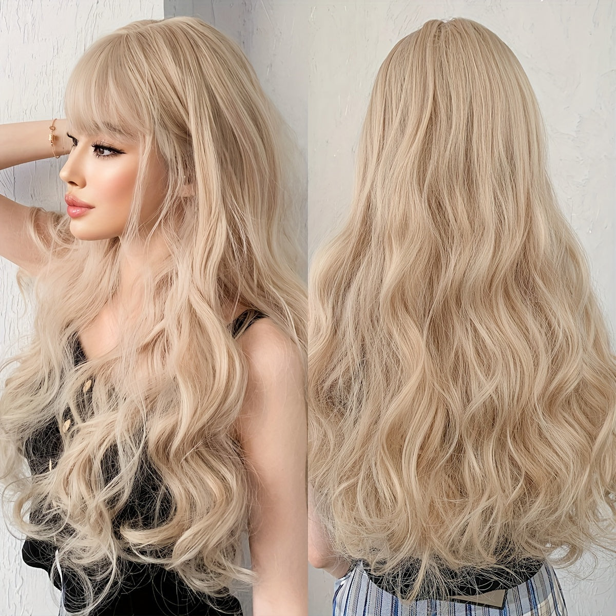 Chic Chocolate Long Curly Wig