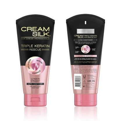 Cream Silk Hair Conditioner Hair Fall Defense Standout Straight Ultimate Straight - Debsline.co  -  