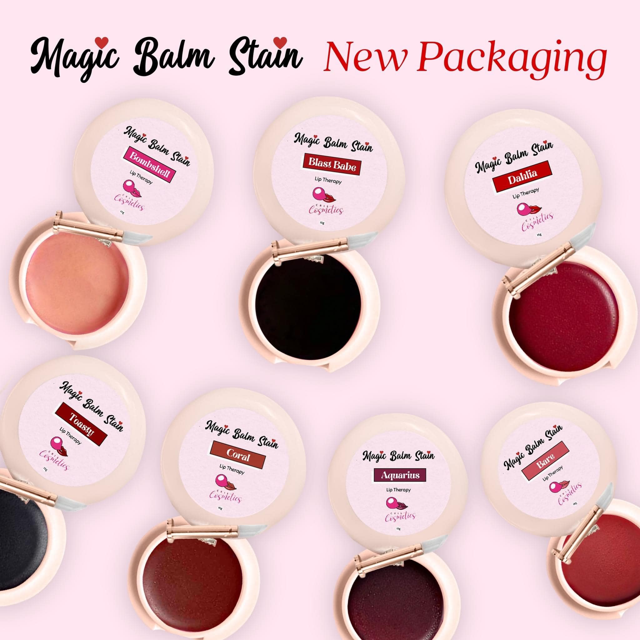 Cris Cosmetics Magic Balm Stain Lip Theraphy-lip brightening Debsline.co