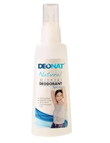 Deonat Natural Mineral Deodorant Spray Antibacterial Paraben Free Aluminum Chlorohydrate Free - Debsline.co  -  