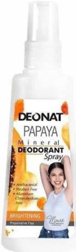 Deonat Natural Mineral Deodorant Spray Antibacterial Paraben Free Aluminum Chlorohydrate Free - Debsline.co  -  