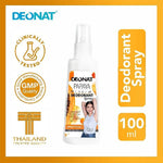 Deonat Natural Mineral Deodorant Spray Antibacterial Paraben Free Aluminum Chlorohydrate Free - Debsline.co  -  