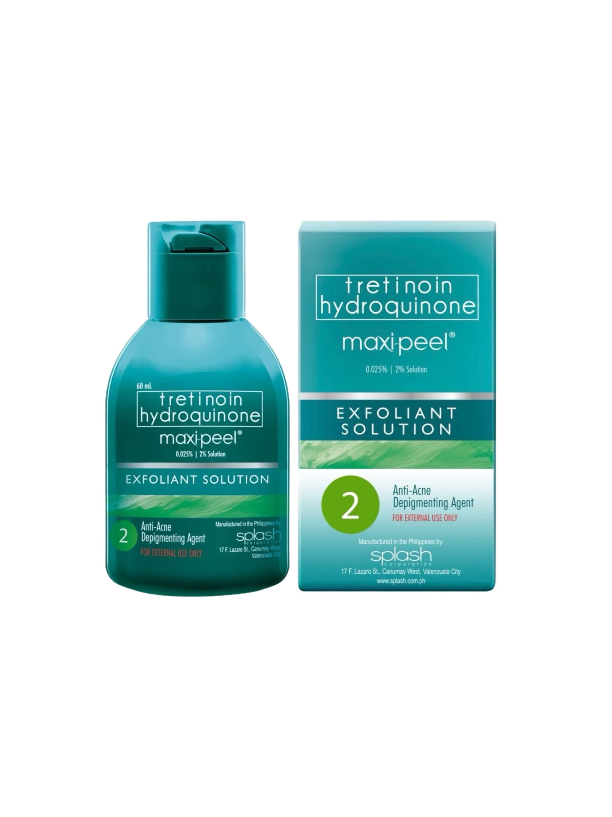 Maxi-Peel Exfoliant Solution from Zero to Number 3 60ml - Debsline.co