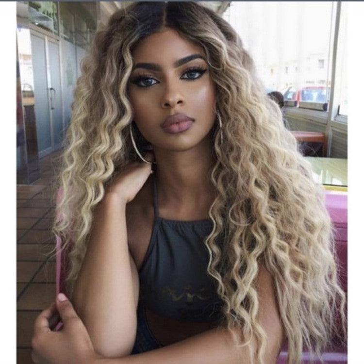 Elegant Long Curly Wig-1