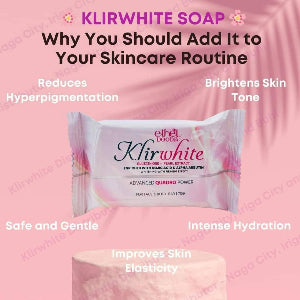Ethel Booba KlirWhite Gluta + Pearl Extract Face and Body Bar Soap 70g - Debsline.co  -  