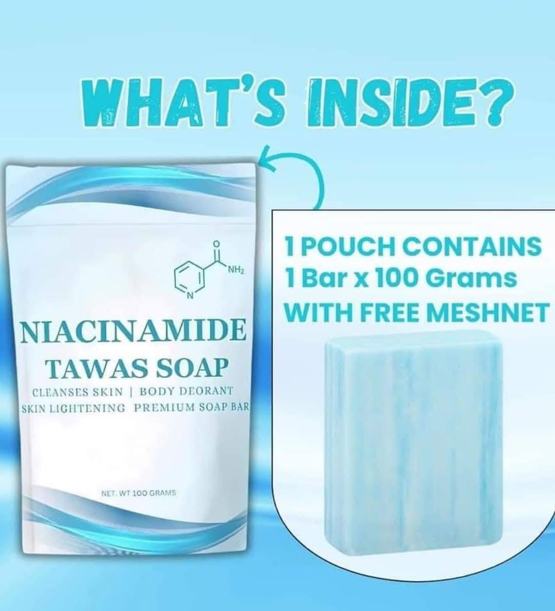 FORMULOVE Niacinamide Tawas Soap 100g-Debsline.co