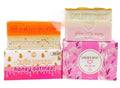 G21 Golden Dust Glass Skin Soap +Duo Kojic Papaya & Honey Oatmeal Soap Whitening Hydrating - Debsline.co  - Soap 