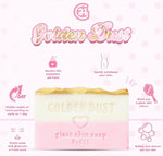 G21 Golden Dust Glass Skin Soap +Duo Kojic Papaya & Honey Oatmeal Soap Whitening Hydrating - Debsline.co  -  