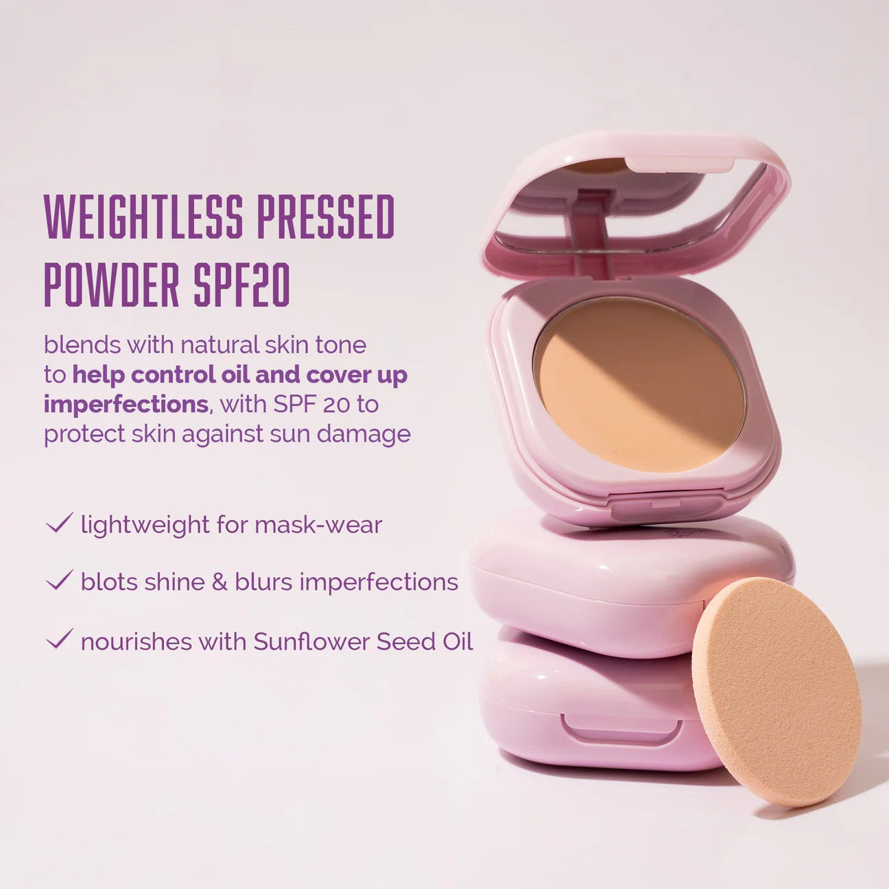 Generation Happy Skin Weightless Pressed Powder SPF20 debsline.co