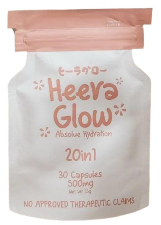 Heera Glow 20n1 Gluta 30 capsules - Debsline.co  - vitamins & food supplement 