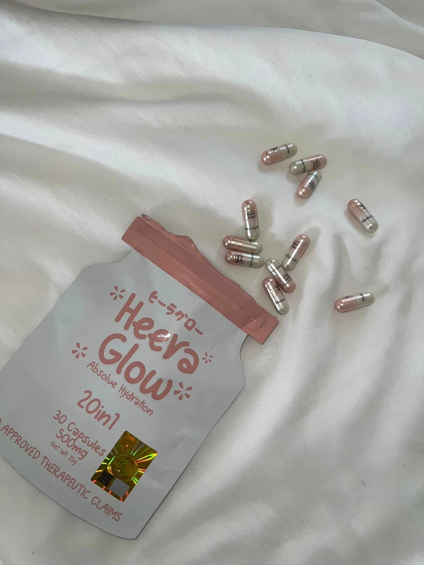 Heera Glow 20n1 Gluta 30 capsules - Debsline.co  -  