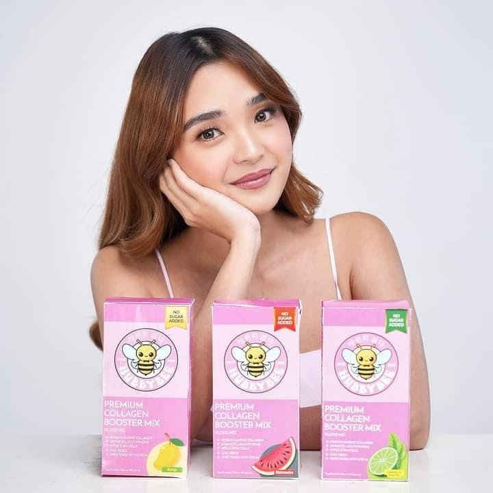 Hubbybees Premium Collagen Booster Mix - Debsline.co  - juice powder 