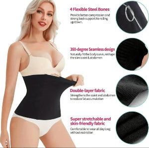 Womens Post Pregnancy Body Wrap Corset - Debsline.co  -  