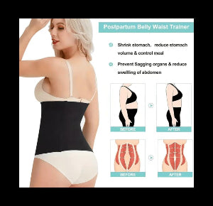 Womens Post Pregnancy Body Wrap Corset - Debsline.co  -  