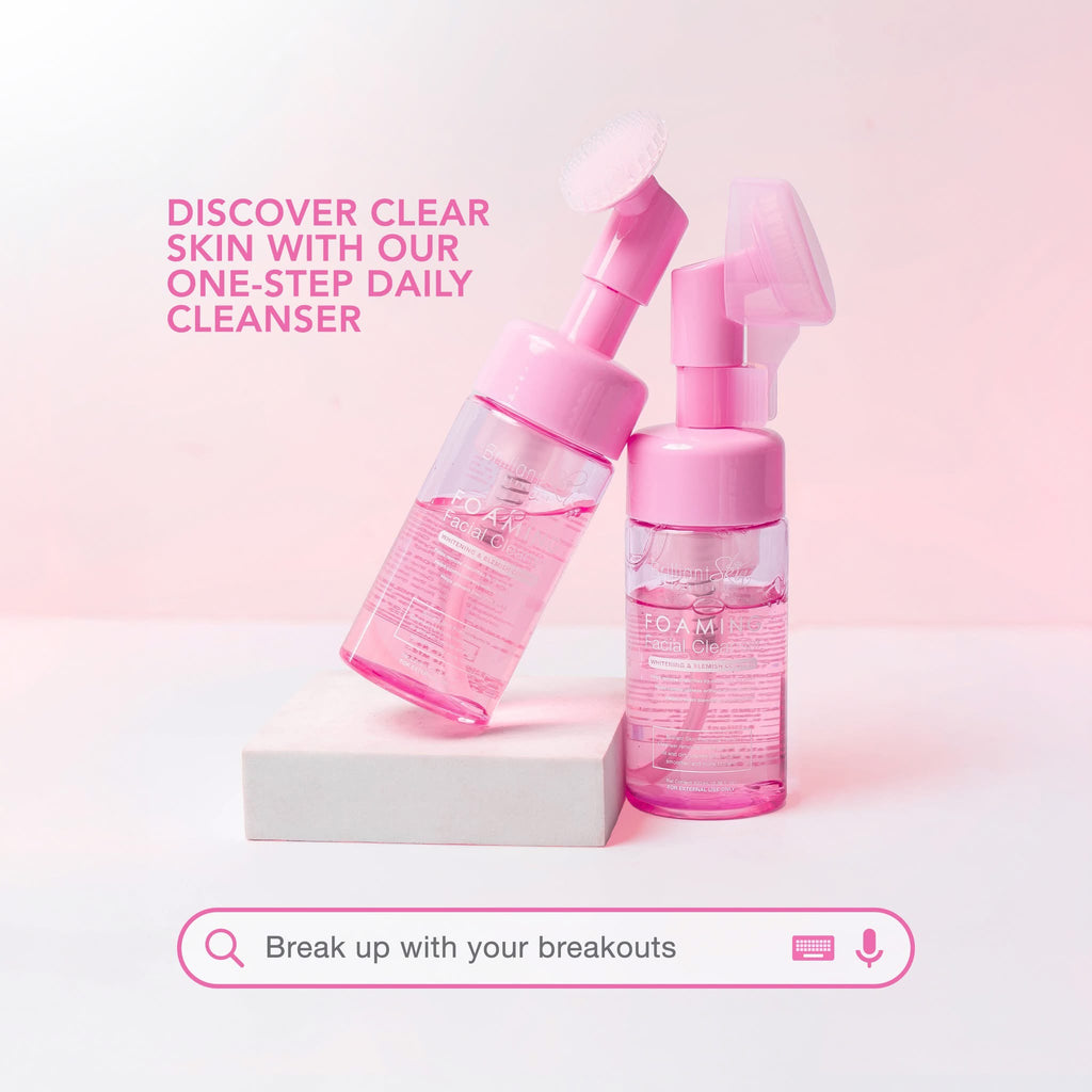 Brilliant Foaming Cleanser Whitening Acne Control Blemish Control 100ml debsline.co facial foam cleanser 