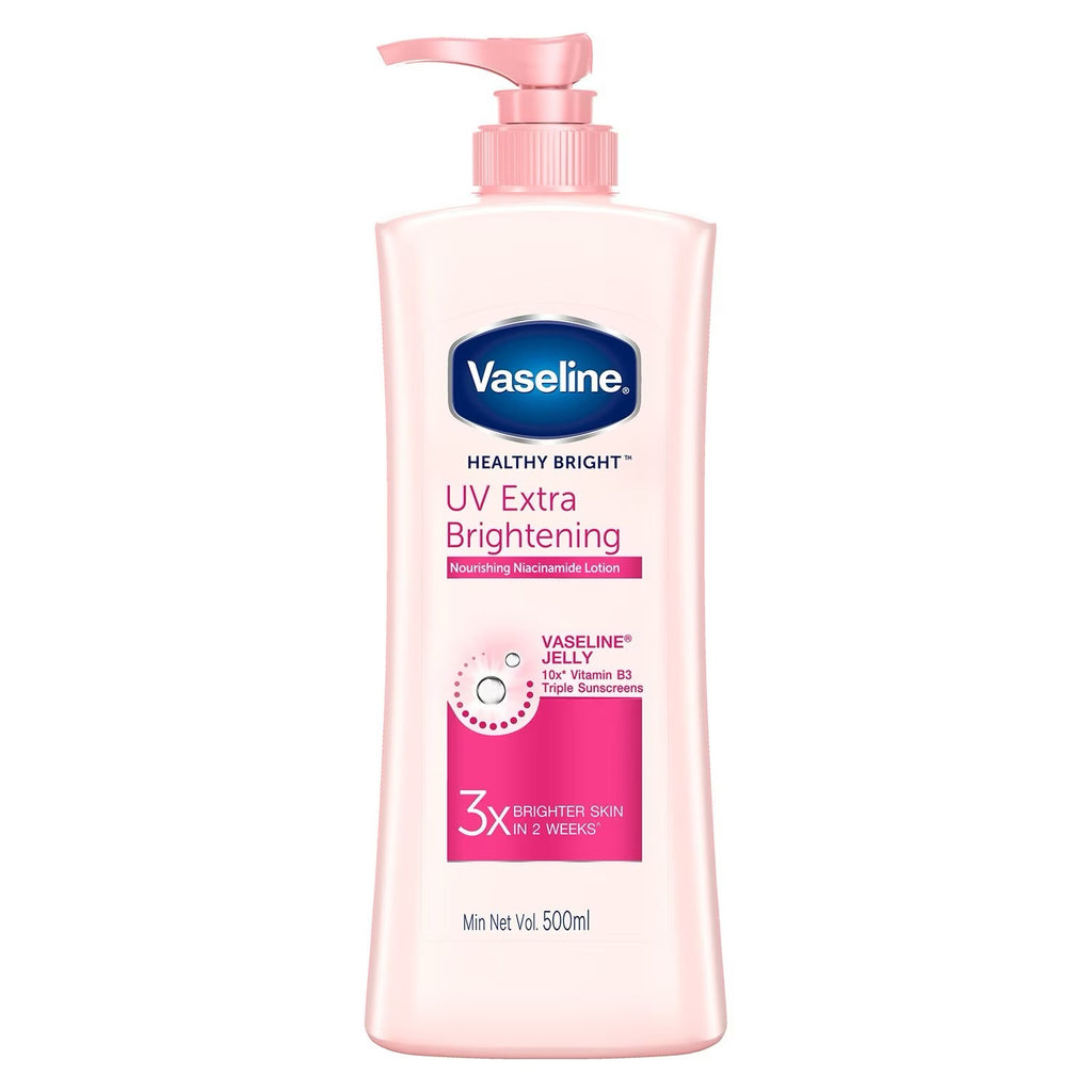 Vaseline Healthy Bright Nourishing Naicinamide Lotion  500ml Non-Sticky - Debsline.co