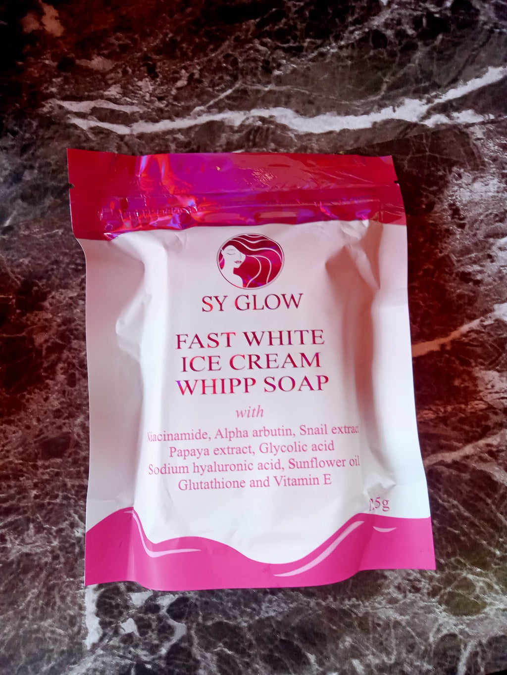 Sy Glow Ice Cream Soap 125 g Skin Repair Comfort - Debsline.co  -  