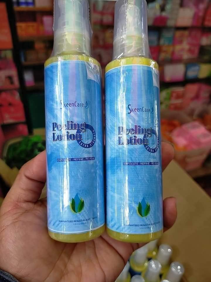 SkeenCare Face & body peeling lotion Whitening Acne ScarsDark Spots Discoloration - Debsline.co  -  